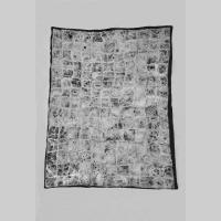 Wollfliess-Stickerei, 100x75cm